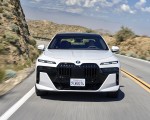 2023 BMW 760i xDrive (Color: Mineral White Metallic; US-Spec) Front Wallpapers 150x120