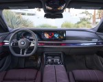 2023 BMW 760i xDrive (Color: Mineral White Metallic; US-Spec) Interior Cockpit Wallpapers 150x120