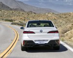 2023 BMW 760i xDrive (Color: Mineral White Metallic; US-Spec) Rear Wallpapers 150x120