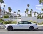 2023 BMW 760i xDrive (Color: Mineral White Metallic; US-Spec) Side Wallpapers 150x120