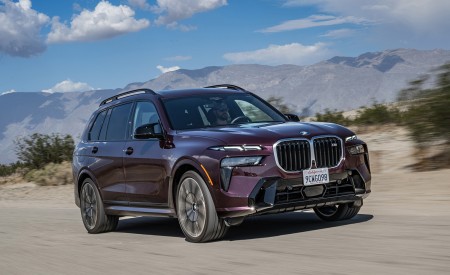 2023 BMW X7 M60i xDrive (Color: Ametrin; US-Spec) Front Three-Quarter Wallpapers 450x275 (9)