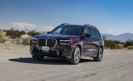 2023 BMW X7 M60i xDrive (Color: Ametrin; US-Spec) Front Three-Quarter Wallpapers 450x275 (10)