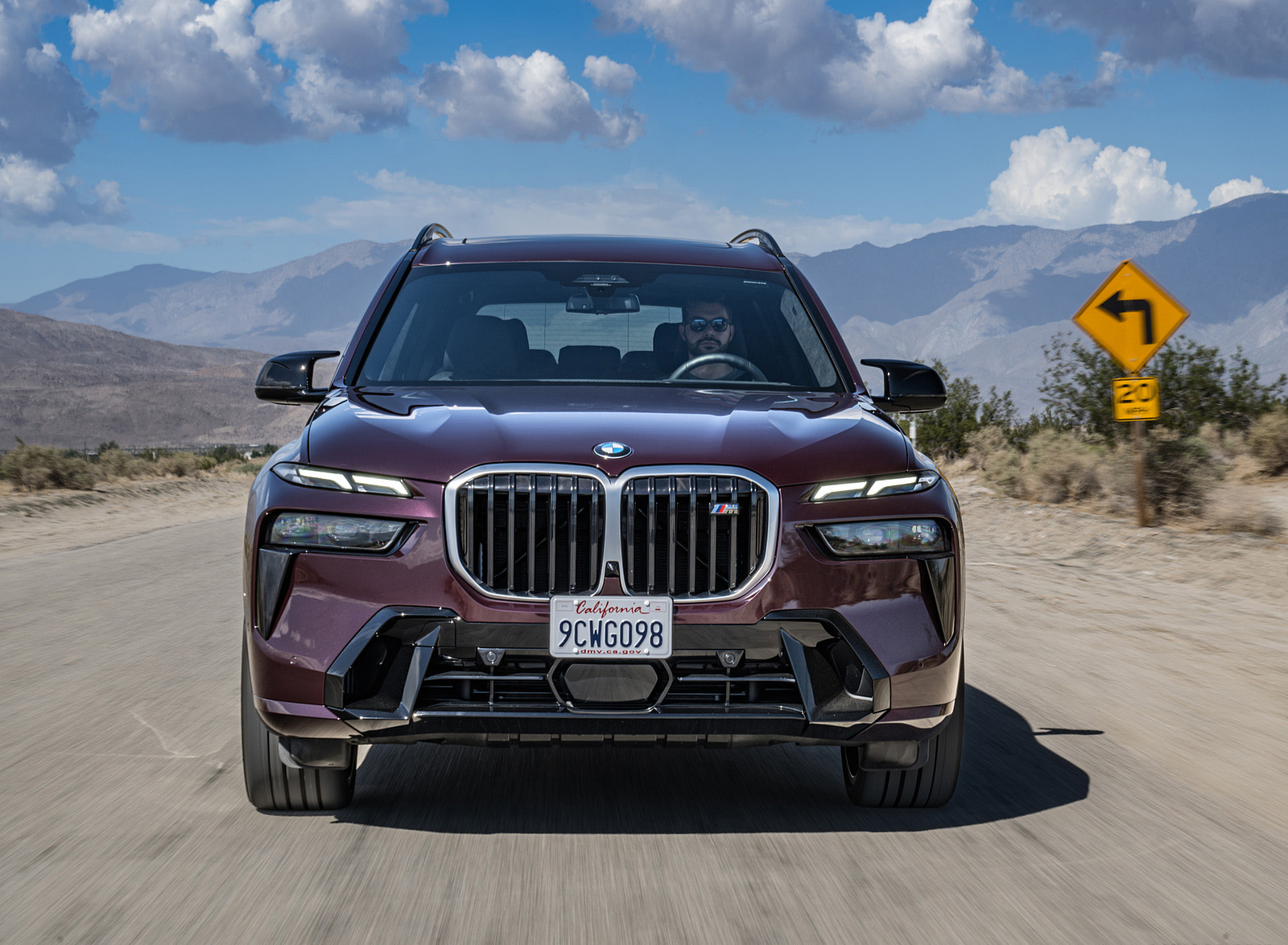 2023 BMW X7 M60i xDrive (Color: Ametrin; US-Spec) Front Wallpapers (11)