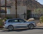 2023 BMW X7 M60i xDrive (Color: Frozen Grey; US-Spec) Side Wallpapers 150x120