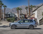 2023 BMW X7 M60i xDrive (Color: Frozen Grey; US-Spec) Side Wallpapers 150x120