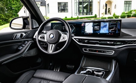 2023 BMW X7 M60i xDrive (Color: Frozen Marina Bay Blue; US-Spec) Interior Wallpapers 450x275 (246)