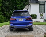 2023 BMW X7 M60i xDrive (Color: Frozen Marina Bay Blue; US-Spec) Rear Wallpapers 150x120