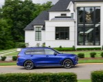 2023 BMW X7 M60i xDrive (Color: Frozen Marina Bay Blue; US-Spec) Side Wallpapers 150x120