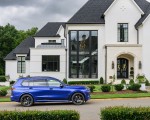 2023 BMW X7 M60i xDrive (Color: Frozen Marina Bay Blue; US-Spec) Side Wallpapers 150x120