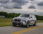2023 BMW X7 M60i xDrive (Color: Frozen Pure Grey Metallic; US-Spec) Front Three-Quarter Wallpapers 150x120