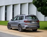 2023 BMW X7 M60i xDrive (Color: Frozen Pure Grey Metallic; US-Spec) Rear Three-Quarter Wallpapers 150x120