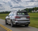 2023 BMW X7 M60i xDrive (Color: Frozen Pure Grey Metallic; US-Spec) Rear Three-Quarter Wallpapers 150x120