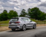 2023 BMW X7 M60i xDrive (Color: Frozen Pure Grey Metallic; US-Spec) Rear Three-Quarter Wallpapers 150x120