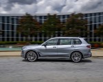 2023 BMW X7 M60i xDrive (Color: Frozen Pure Grey Metallic; US-Spec) Side Wallpapers 150x120