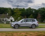 2023 BMW X7 M60i xDrive (Color: Frozen Pure Grey Metallic; US-Spec) Side Wallpapers 150x120