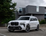 2023 BMW X7 M60i xDrive (Color: Mineral White; US-Spec) Front Three-Quarter Wallpapers 150x120