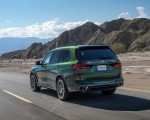 2023 BMW X7 M60i xDrive (Color: Verde Ermes; US-Spec) Rear Three-Quarter Wallpapers 150x120