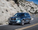 2023 BMW X7 xDrive 40i (Color: Blue Ridge Mountain; US-Spec) Front Three-Quarter Wallpapers 150x120 (9)