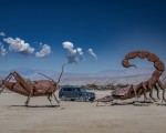 2023 BMW X7 xDrive 40i (Color: Blue Ridge Mountain; US-Spec) Front Three-Quarter Wallpapers 150x120