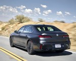 2023 BMW i7 xDrive60 (Color: Frozen Deep Grey; US-Spec) Rear Three-Quarter Wallpapers 150x120 (14)