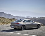 2023 BMW i7 xDrive60 (Color: Oxid Grey Metallic; US-Spec) Rear Three-Quarter Wallpapers 150x120