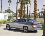 2023 BMW i7 xDrive60 (Color: Oxid Grey Metallic; US-Spec) Rear Three-Quarter Wallpapers 150x120