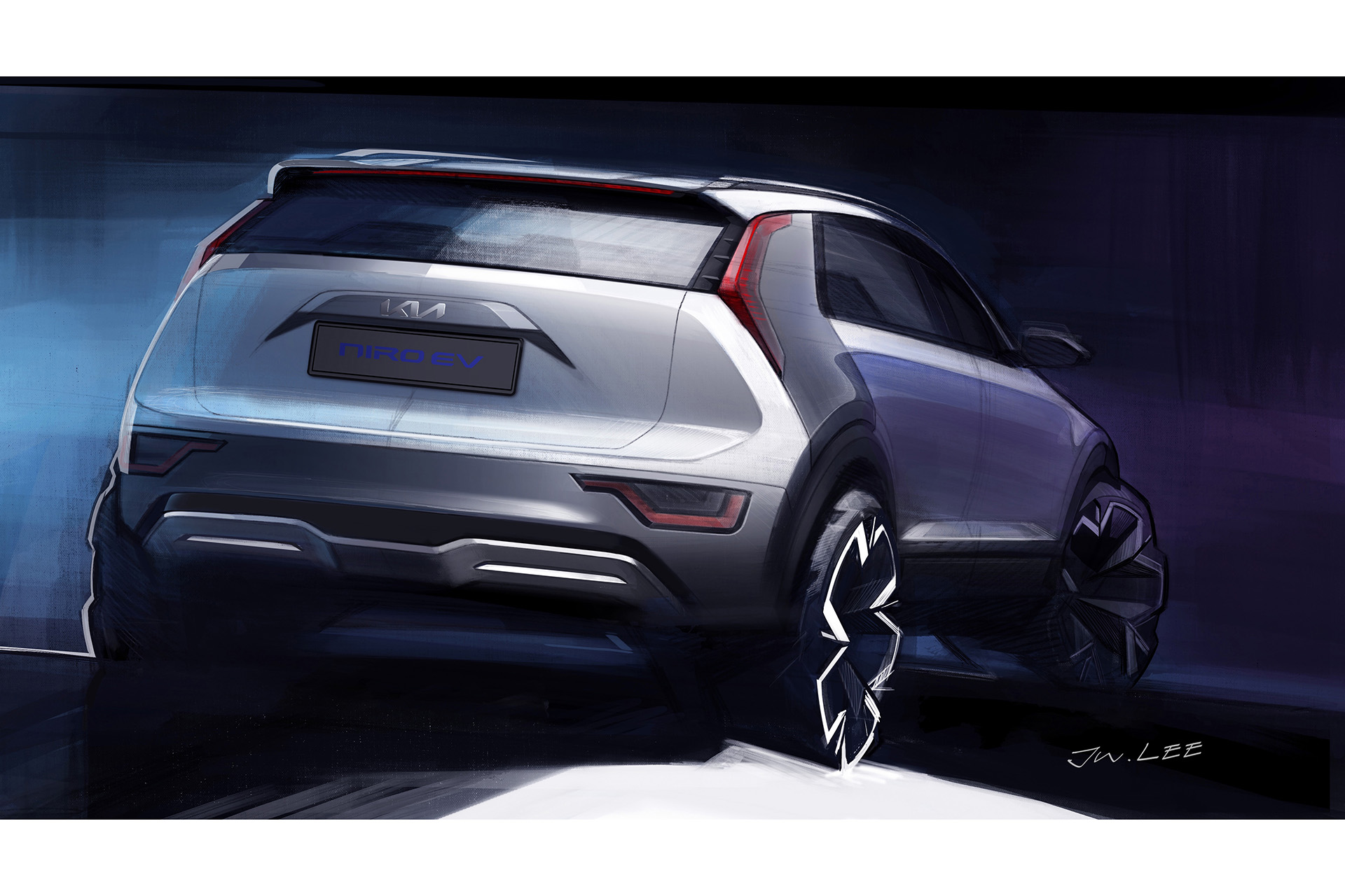 2023 Kia Niro EV (US-Spec) Design Sketch Wallpapers #30 of 38