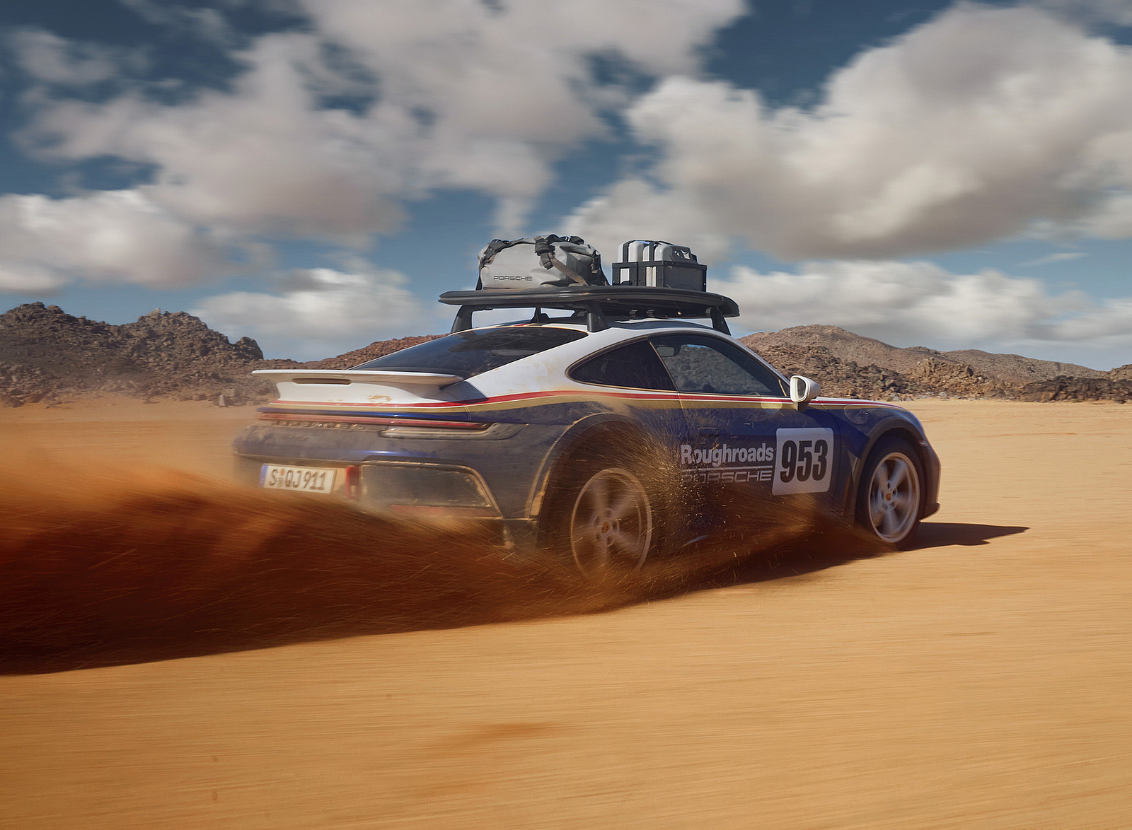 2023 Porsche 911 Dakar Rear Three-Quarter Wallpapers (6)