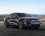 2024 Audi Q8 Sportback e-tron quattro (Color: Madeira Brown Metallic) Front Three-Quarter Wallpapers 150x120 (15)