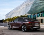 2024 Audi Q8 Sportback e-tron quattro (Color: Madeira Brown Metallic) Rear Three-Quarter Wallpapers 150x120 (12)