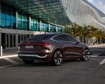 2024 Audi Q8 Sportback e-tron quattro (Color: Madeira Brown Metallic) Rear Three-Quarter Wallpapers 150x120 (10)