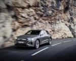 2024 Audi Q8 e-tron quattro (Color: Chronos Gray Metallic) Front Three-Quarter Wallpapers 150x120 (6)