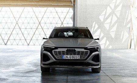 2024 Audi Q8 e-tron quattro (Color: Chronos Gray metallic) Front Wallpapers 450x275 (31)