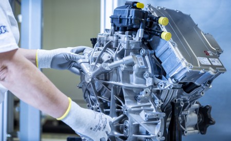 2024 Audi Q8 e-tron quattro During normal operation the electric motor at the front axle powers the vehicle Wallpapers 450x275 (90)