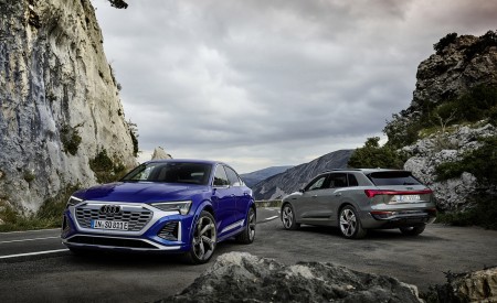 2024 Audi SQ8 Sportback e-tron quattro (Color: Ultra Blue metallic) Wallpapers 450x275 (22)