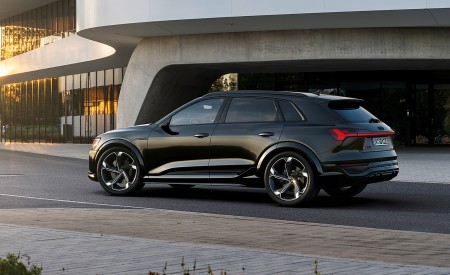 2024 Audi SQ8 e-tron quattro (Color: Mythos Black Metallic) Side Wallpapers 450x275 (11)