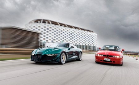 2023 Alfa Romeo Giulia SWB Zagato Front Three-Quarter Wallpapers 450x275 (6)