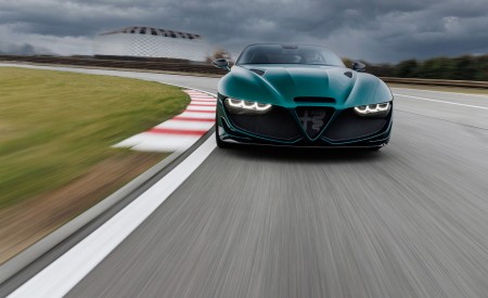 2023 Alfa Romeo Giulia SWB Zagato Front Wallpapers 450x275 (3)