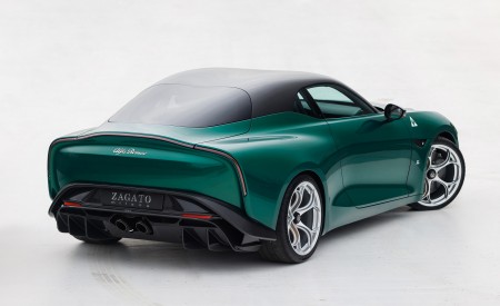 2023 Alfa Romeo Giulia SWB Zagato Rear Three-Quarter Wallpapers 450x275 (9)
