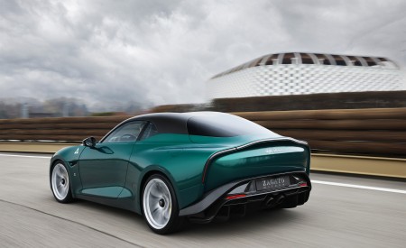 2023 Alfa Romeo Giulia SWB Zagato Rear Three-Quarter Wallpapers 450x275 (7)