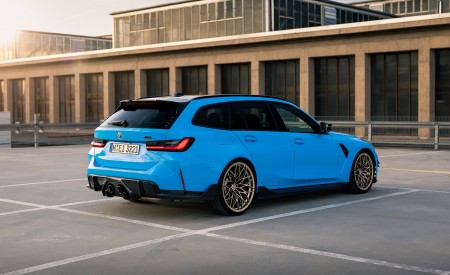 2023 BMW M3 Touring M Performance Parts Rear Three-Quarter Wallpapers 450x275 (2)
