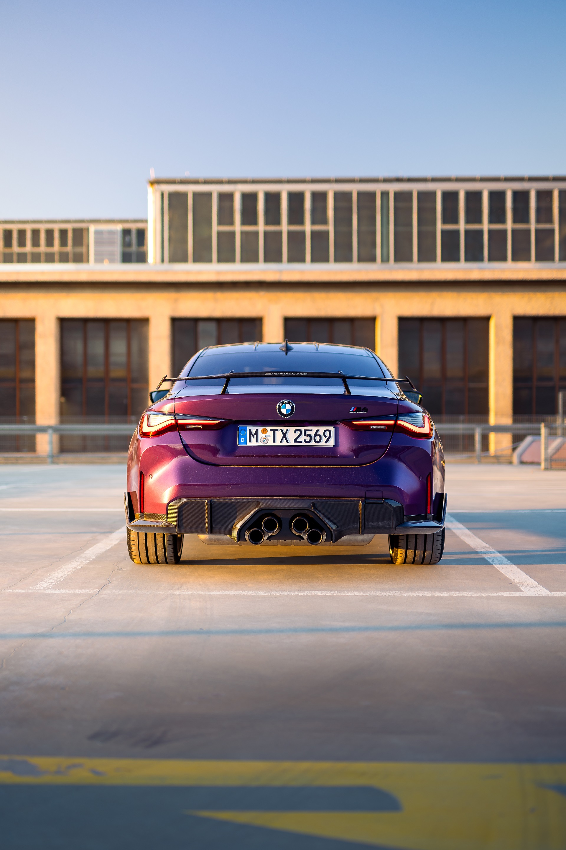 2023 BMW M4 Competition M Performance Parts Rear Wallpapers (7)