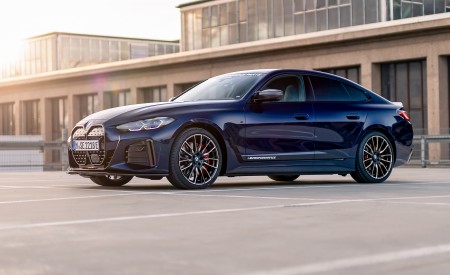 2023 BMW i4 M50 M Performance Parts Front Three-Quarter Wallpapers 450x275 (3)