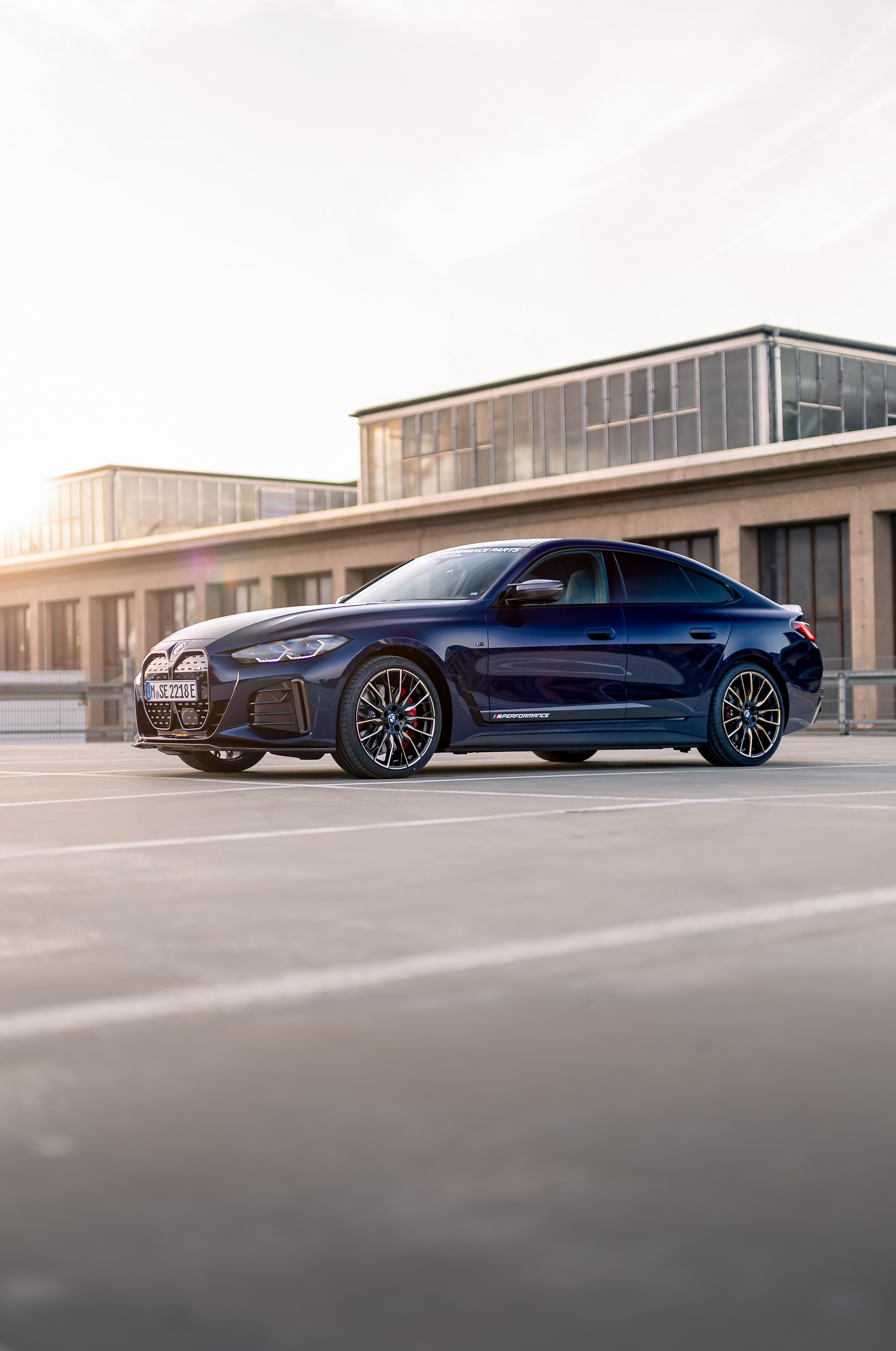 2023 BMW i4 M50 M Performance Parts Front Three-Quarter Wallpapers (2)
