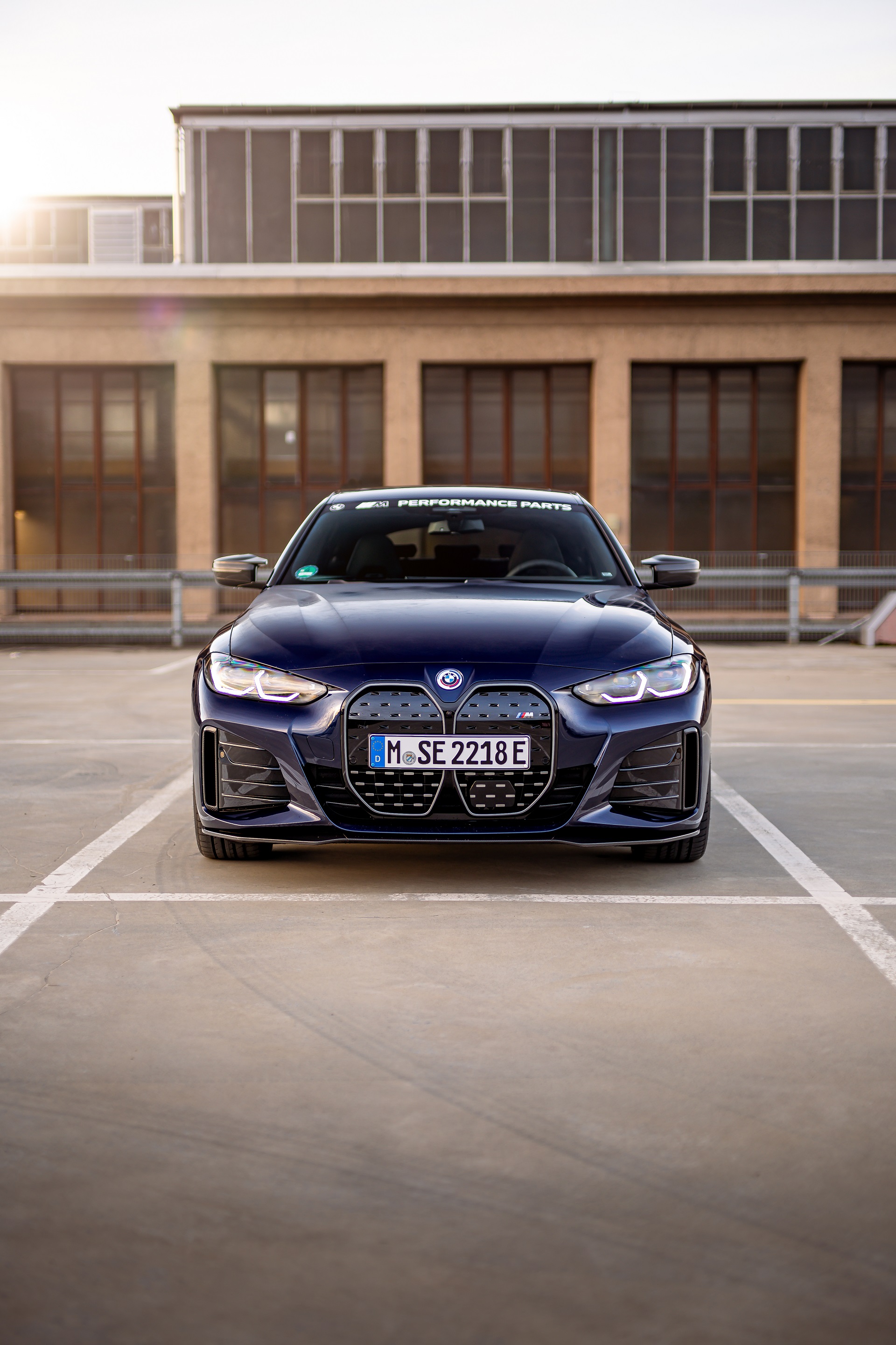 2023 BMW i4 M50 M Performance Parts Front Wallpapers (3)
