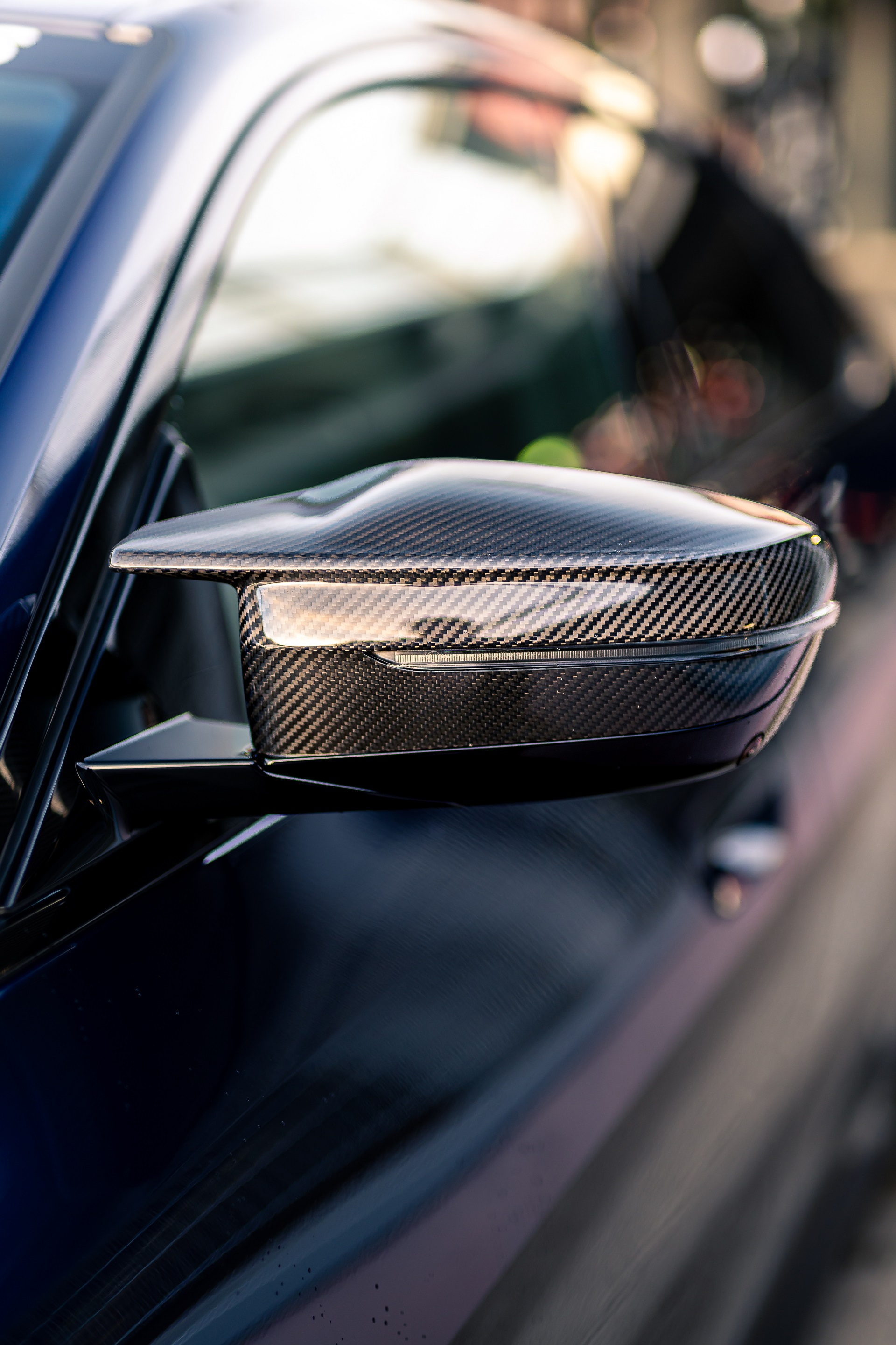 2023 BMW i4 M50 M Performance Parts Mirror Wallpapers (10)