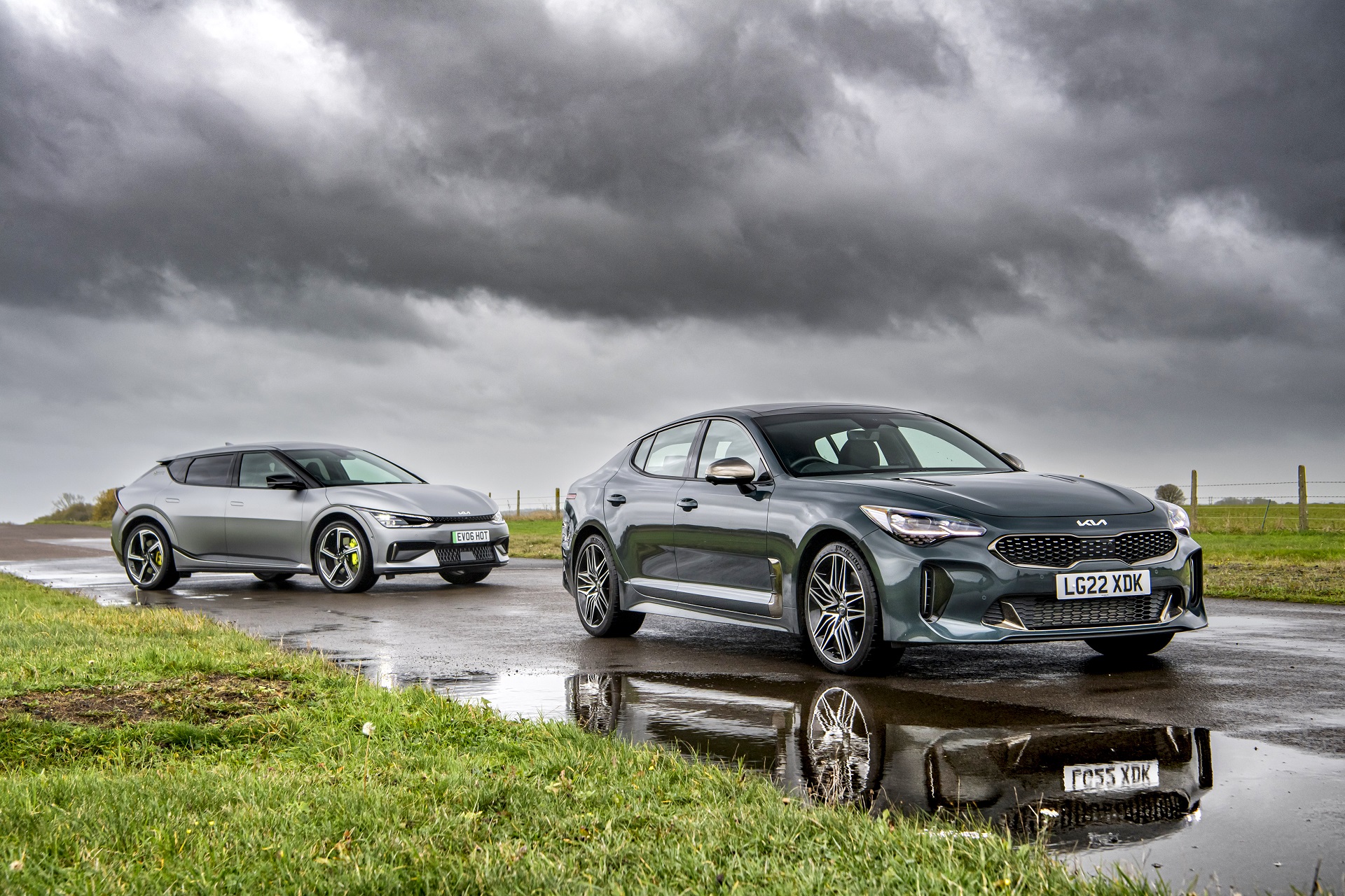 2023 Kia EV6 GT (UK-Spec) Front Three-Quarter Wallpapers (5)