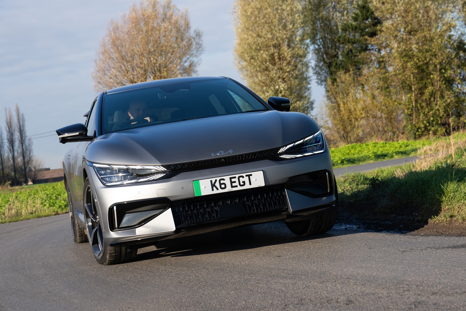 2023 Kia EV6 GT UK version Front Wallpapers (11)