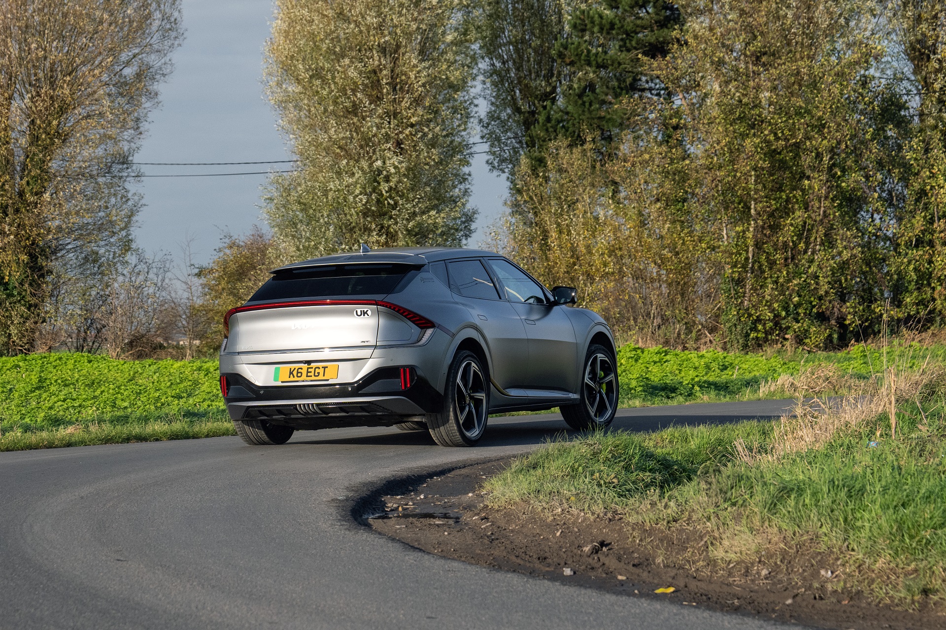 2023 Kia EV6 GT UK version Rear Three-Quarter Wallpapers (13)