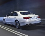 2023 Mercedes-AMG S 63 E PERFORMANCE (Color: MANUFAKTUR Cashmere White Magno) Rear Three-Quarter Wallpapers 150x120 (17)